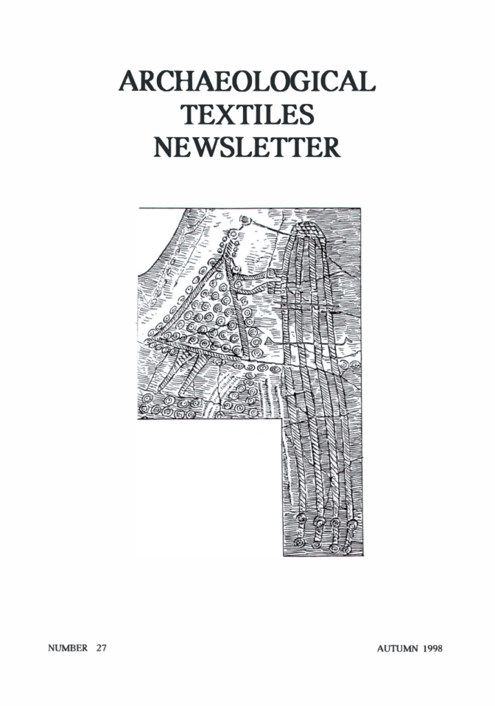 Archaeological Textiles Newsletter 27