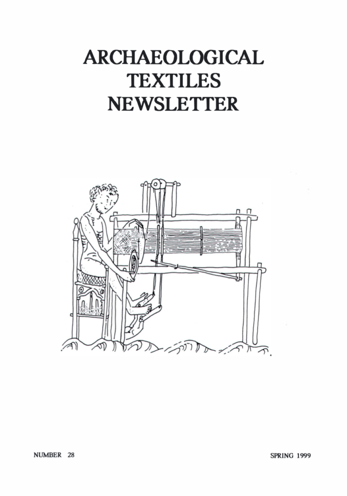 Archaeological Textiles Newsletter 28