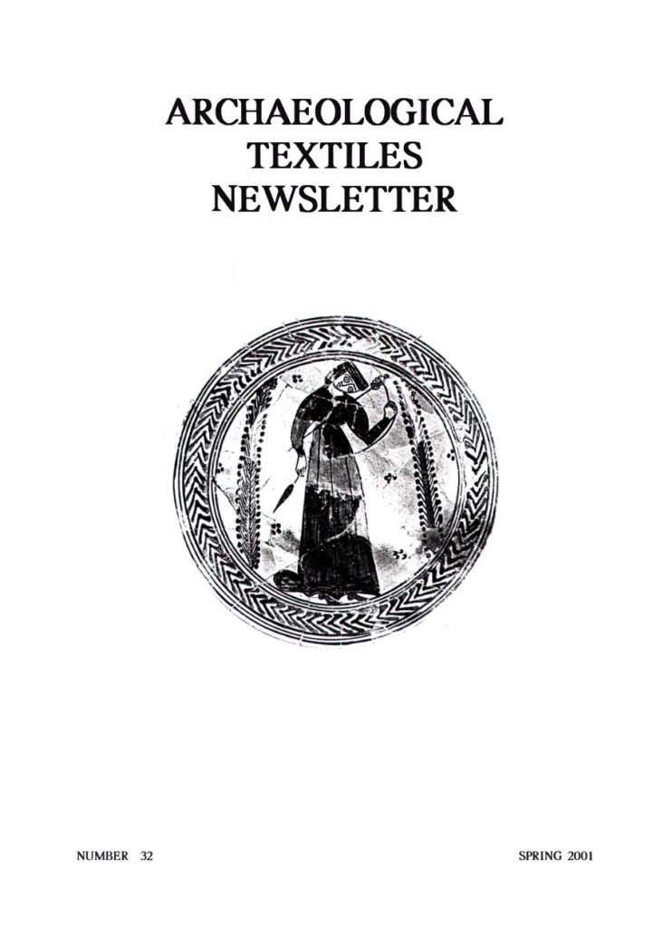 Archaeological Textiles Newsletter 32