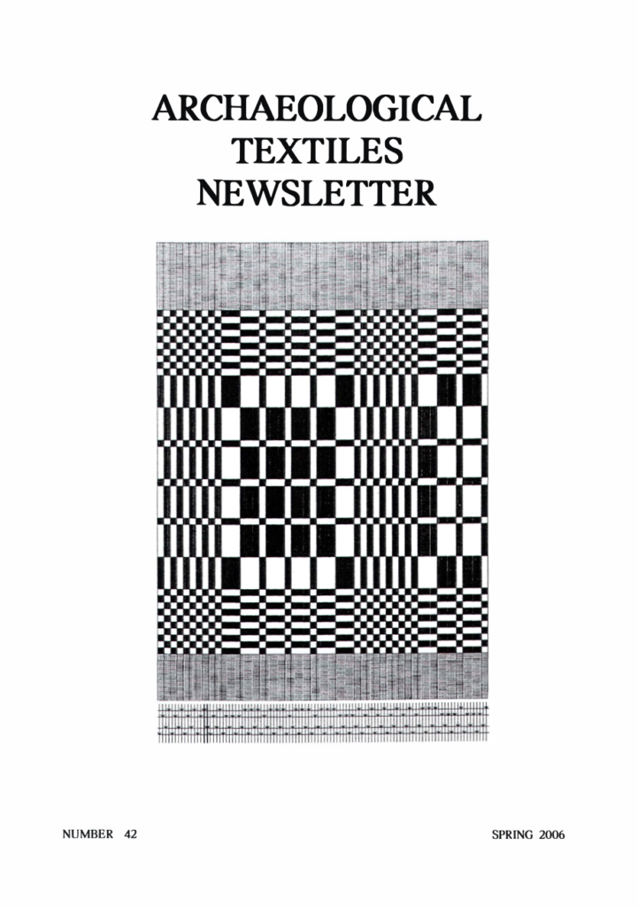 Archaeological Textiles Newsletter 42