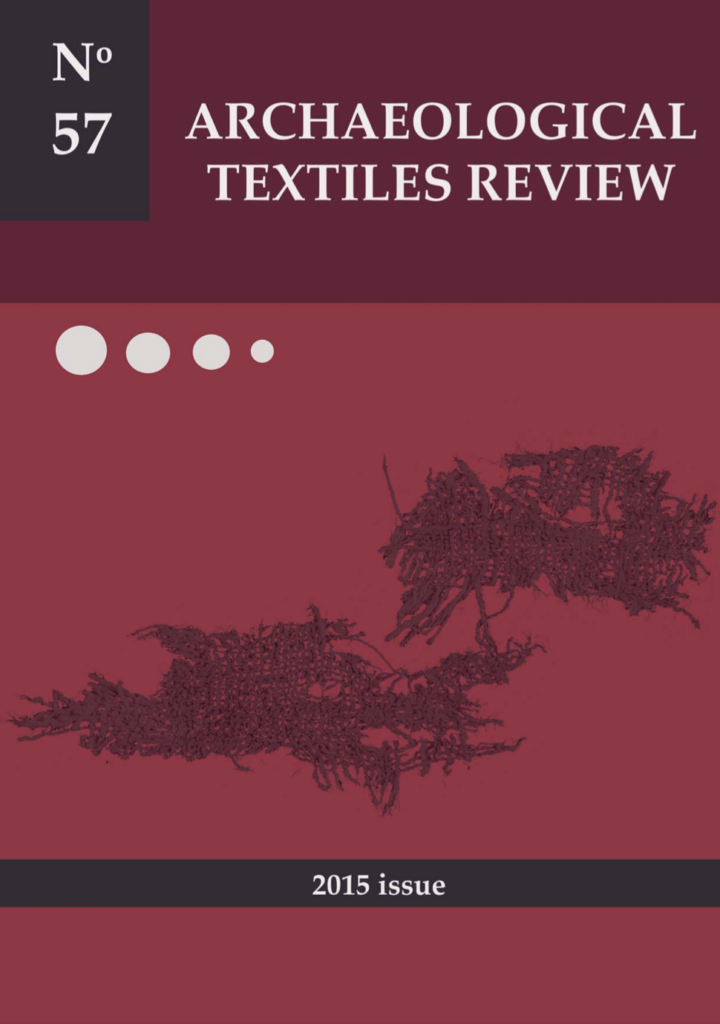 Archaeological Textiles Review 57